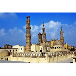 Aerial view of al-Azhar Mosque